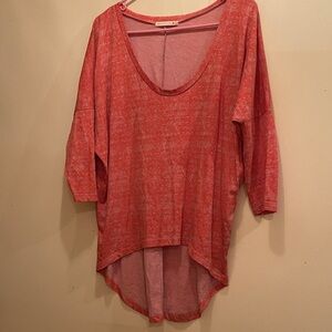 Alternative Coral Tunic Top